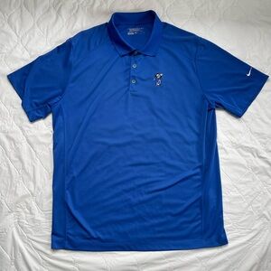 Nike Royal Blue Men's Gulf Polo Shirt